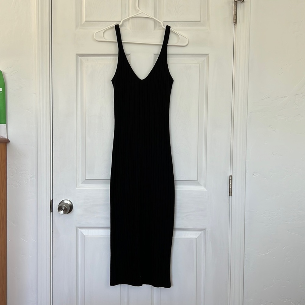 Zara Knit Midi Dress NWOT